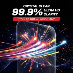 3PCS Screen Protector for iPhone Air 6.5 Inch Tempered Glass Case Friendl