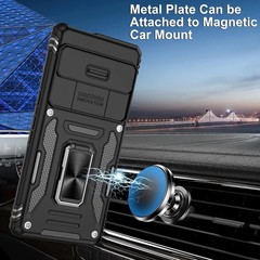 For Google Pixel 7 Pro Case With HD Screen Protector & Military Grade Kickstand