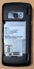LG enV Touch VX11000 – Black and Silver ( Verizon ) Cellular Phone