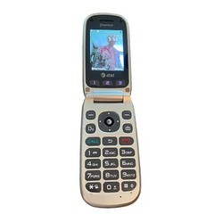 Pantech Breeze III 3 Gray Blue AT&T P2030 Basic Flip Camera Cell Phone Bundle