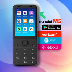 TIQ Mini M5 Android 13 Phone 3GB RAM 32GB 2.8&Prime; Touchscreen, Google Play