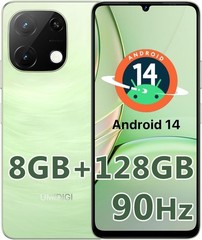 UMIDIGI G9T 4GB+4GB 128GB Dual SIM 6.75” Unlocked Android 14 Smartphone