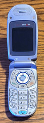 LG VX3400 – Navy Blue and Gray ( Verizon ) Rare Cellular Flip Phone