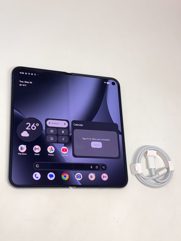 Google Pixel 10 Pro Fold – 256GB Unlocked – Open Box 100% Battery Warranty 2027