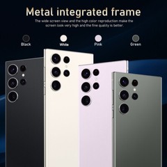 New S23 Ultra Unlocked Android 13 Smartphone 128GB Dual SIM Mobile Phone 6800mAh