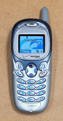 Kyocera Phantom KX414 – Gray and Blue ( Verizon ) Rare Cellular Phone – READ