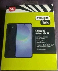 Samsung Galaxy A36 5G – 128 GB – Black (Straight Talk)