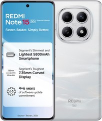 REDMI Note 15 SE 5G 8GB 128GB White Unlocked Dual Sim Global Version