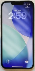 TESTED USED GSM UNLOCKED MIDNIGHT iPhone 13, 128GB A2482 MLA23LL/A, 95% BATTERY.