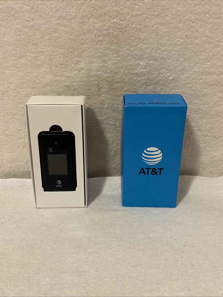 AT&T CINGULAR FLIP IV 4GB PHONE U102AA 4G LTE *NEW, OPEN BOX*