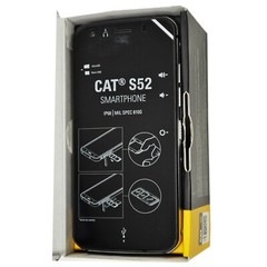 New Caterpillar CAT S52 Dual-SIM 64GB Black IP68 Rugged Factory Unlocked 4G GSM