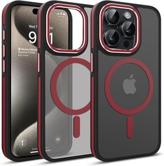 iPhone 14 Pro Max Case Translucent Matte Back Slim Magnetic Case for iPhone 14 P