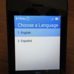 IRIS Easy Flip 8GB Black 4G LTE Flip Cell Phone Excellent Cond. Budget-Friendly