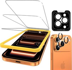 3+1 Pack of Screen & Camera Lens Protectors for iPhone 17 Pro Max 6.9 Inch