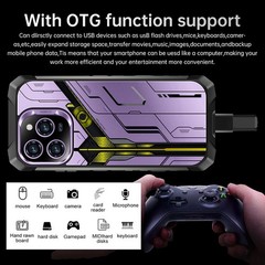 2026 Rugged Smartphone R16 Pro MAX 5G Unlocked 12G+256GB Dual SIM Cell Phone NFC