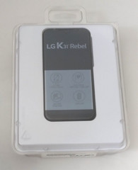 LG Total Wireless K31 Rebel Black Phone (Parts/Project) New