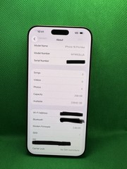 iPhone 16 Pro Max Unlocked 256GB (Desert Titanium)