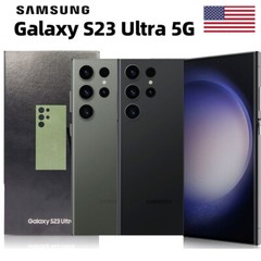 NEW & SEALED Samsung Galaxy S23 Ultra 5G 256/512GB US Factory Unlocked GSM+CDMA