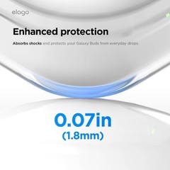 Clear Case with Carabiner for Samsung Galaxy Buds 4 Pro & Galaxy Buds 4