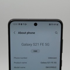 Samsung Galaxy S21 FE 5G G990U2 128GB Good Condition | Black | AT&T ONLY