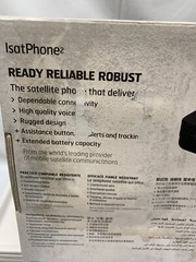 Inmarsat IsatPhone2 -2.1 Satellite Box & Accessories