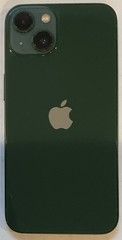 TESTED USED GSM UNLOCKED GREEN iPhone 13, 128GB A2482 MNG63LL/A WITH 85% BATTERY