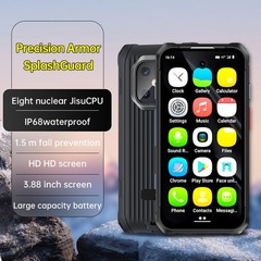 Global MINI 4G LTE Network Android 12 Rugged Cell Phone Outdoors Mobile UNIWA
