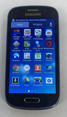 Samsung Galaxy S3 mini G730A Smartphone (AT&T Unlocked) – 8GB Blue 0622-08T