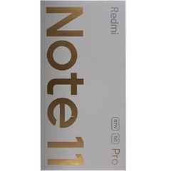 BNIB Xiaomi Redmi Note 11 Pro (5G) White 128GB + 6GB Dual-SIM Unlocked GSM Phone