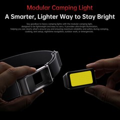 Removable Rear Screen Oukitel WP300 5G 4G Rugged Phone Android 15 Camping Light