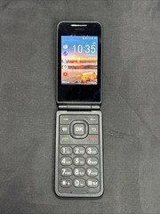 AT&T Cingular U1030AA Flex 2 4G LTE Flip Phone Blue 2MP Camera Tested