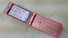 SHARP Docomo SH-01J Aquos KEITAI 2 ANDROID FLIP PHONE PINK Used Japan