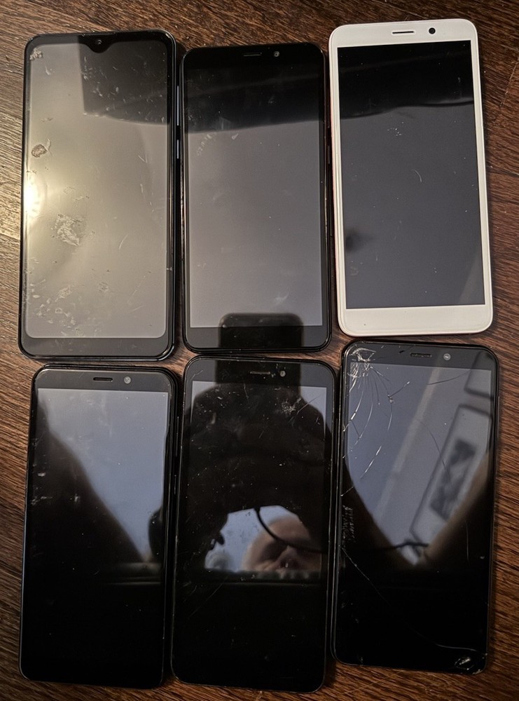 Lot of 6 C7 C5 B63 Studio 555314 (Broken) Cell Phone Fast Ship Used