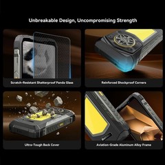 Blackview ROCK 5 4G LTE Rugged Smartphone Android 16 Builder Outdoors Unlocked