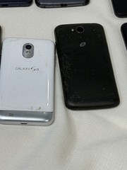 Lot of 11 Mixed Smartphones For Repair Or Parts Untested