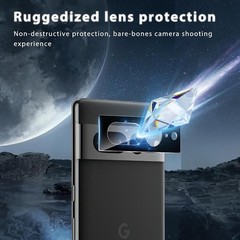 Screen Protector & Camera Lens Protector Set 2+2 PCS for Google Pixel 7 Pro 6.7