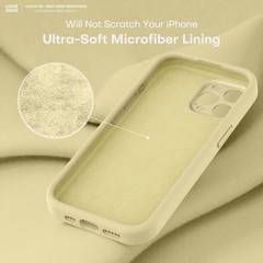 Designed for iPhone 15 Pro Max Case, Premium Silicone Shockproof Protective Case