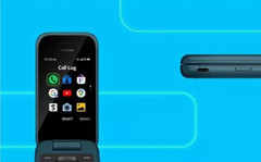 Nokia 2780 Flip Big Keyboad 4G LTE 4GB 512MB RAM 5.0MP Phone 2.7&Prime; WIFI