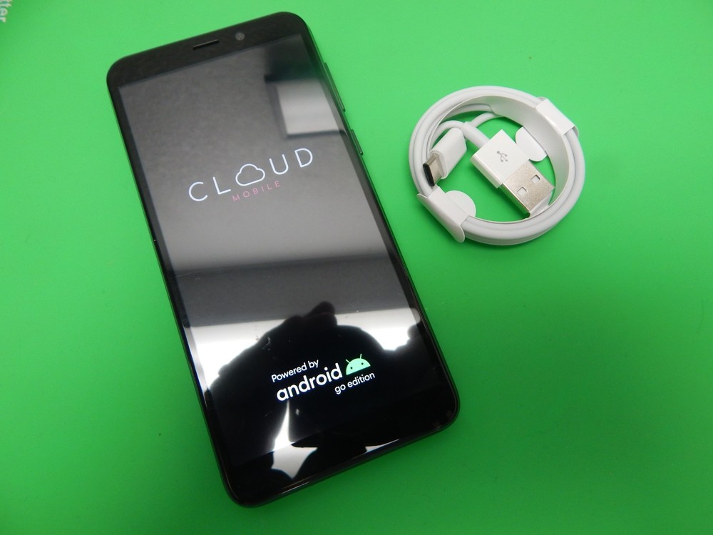 Cloud Mobile Stratus C7 16GB (True Connect) Black FREE BUNDLE/SHIPPING