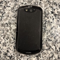 Cricket Groove X501 1GB Black Muve Music Cell Phone Very Good Used Very Rare