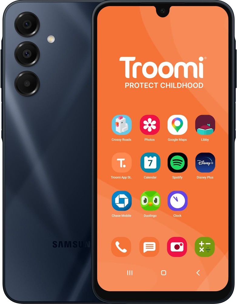 Safe Phone for Kids (Samsung Galaxy A16) – Parent-Managed Apps, GPS & Text Mo…