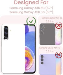 Case for Samsung Galaxy A55 5G 6.6&Prime;, Bling Glitter 3D Bow Cute Sparkly Design