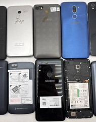 Lot of 12 Alcatel Smartphones Idol 5S 3V 1X Pop A5 Fierce 2 No Power READ