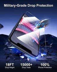 1PCS Screen Protector for iPhone 8 Plus & iPhone 7 Plus 5.5 Inch Case Friendly