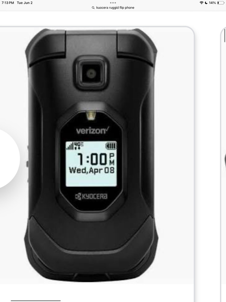 Kyocera DuraXA Equip (E4831) Black 16gb Fully Unlocked for Verizon AT&T T-mobile