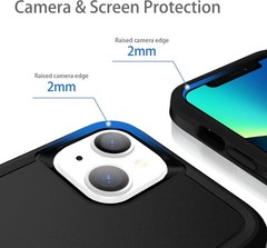 Designed for iPhone 13 Case, Heavy Duty Shockproof Dropproof Dustproof Cover – B