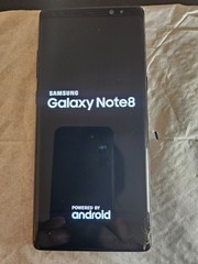 Samsung Galaxy Note8 64GB Black Network Unlocked fully functional￼