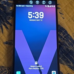LG V20 Bar Smartphone Black Android Mobile Phone Sleek Design LOCKED FOR PARTS