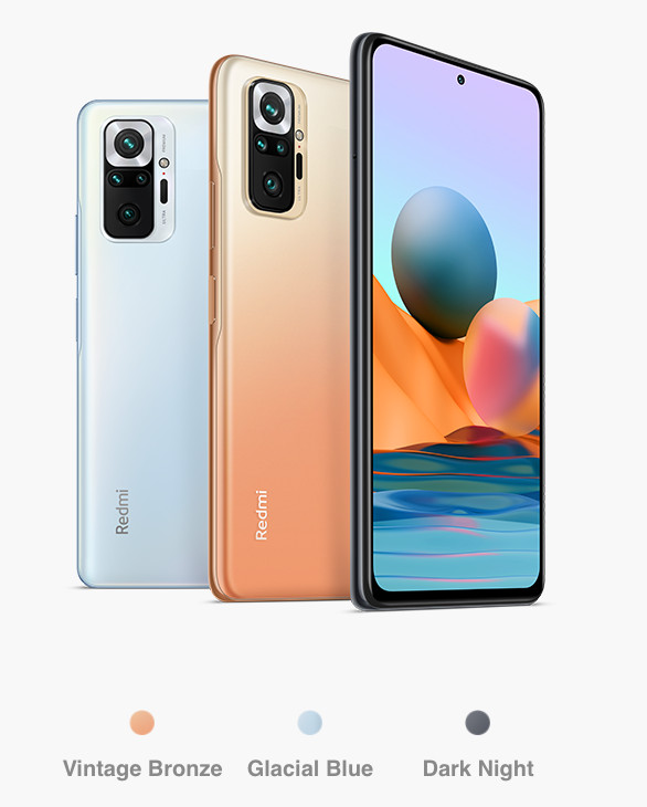 Xiaomi Redmi Note 10 PRO MAX 4G LTE Dark Night – 6GB RAM – 128GB ROM – India NEW