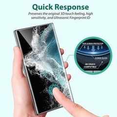 Samsung Galaxy S22 Ultra 5G 6.8 inch 3 Pack Screen Protector Soft TPU